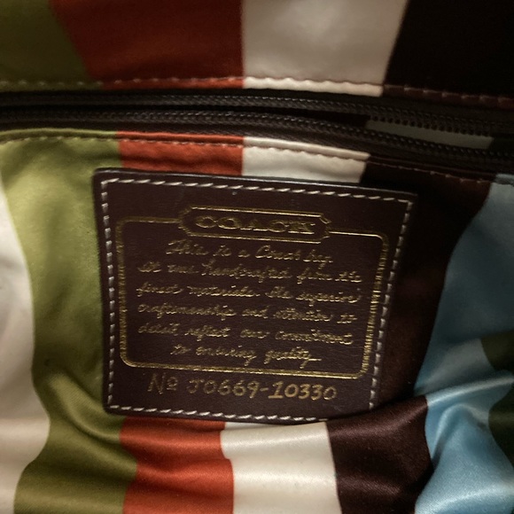 Black Authentic Coach Handbag - Picture 6 of 7